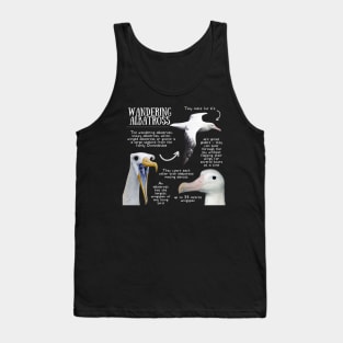 Animal facts - Wandering Albatross Tank Top